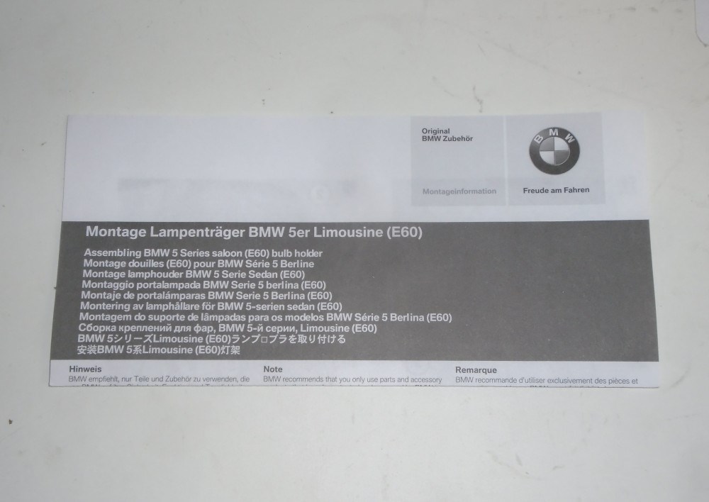 [GYÁRI ÚJ] BMW - JOBB HÁTSÓ LÁMPA - 5-ÖS / E60+LCI - 6321 7361592 3. kép